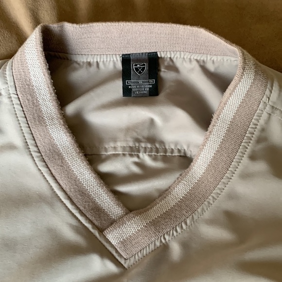 Nike tan mens pullover polyester vest size XL - Picture 3 of 7